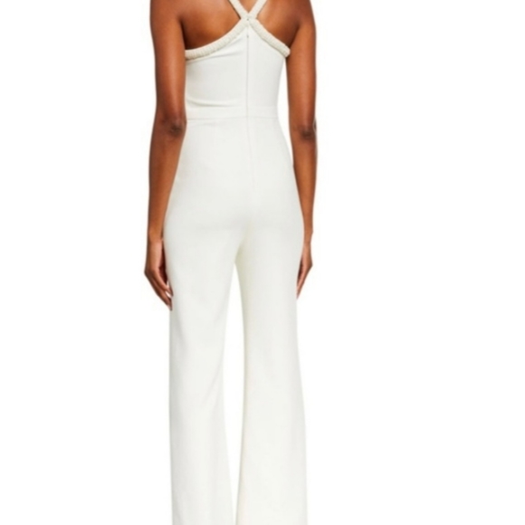 *SOLD*- LIKELY Ashland Simulated Pearl Trimmed Jumpsuit NWT - Picture 2 of 4